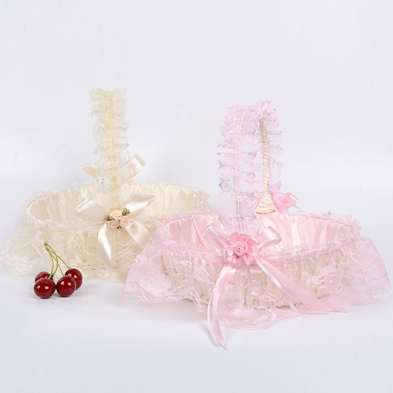 Decorative Lace Basket Kalsten