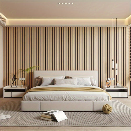 WoodLook Self-Adhesive 3D PVC Wall Panels