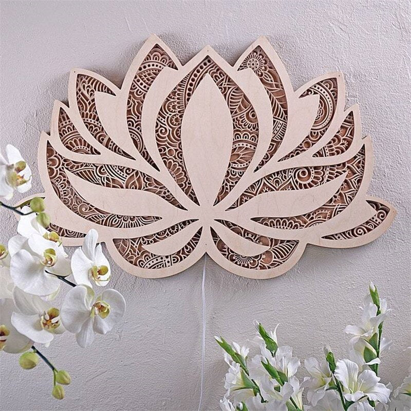 Spiritual Lotus Wall Lamp | Kalsten