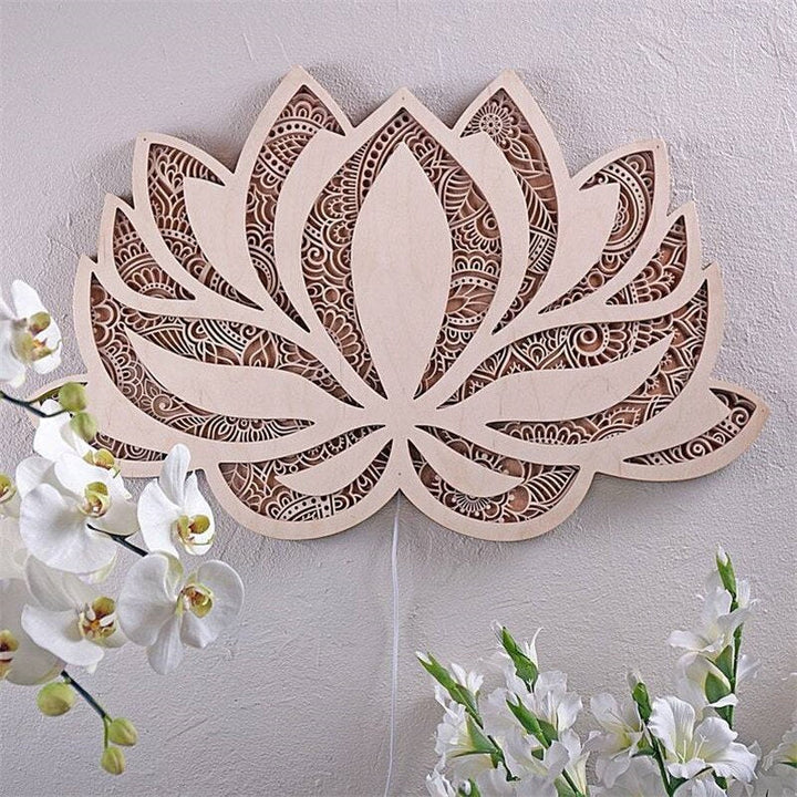 Spiritual Lotus Wall Lamp | Kalsten