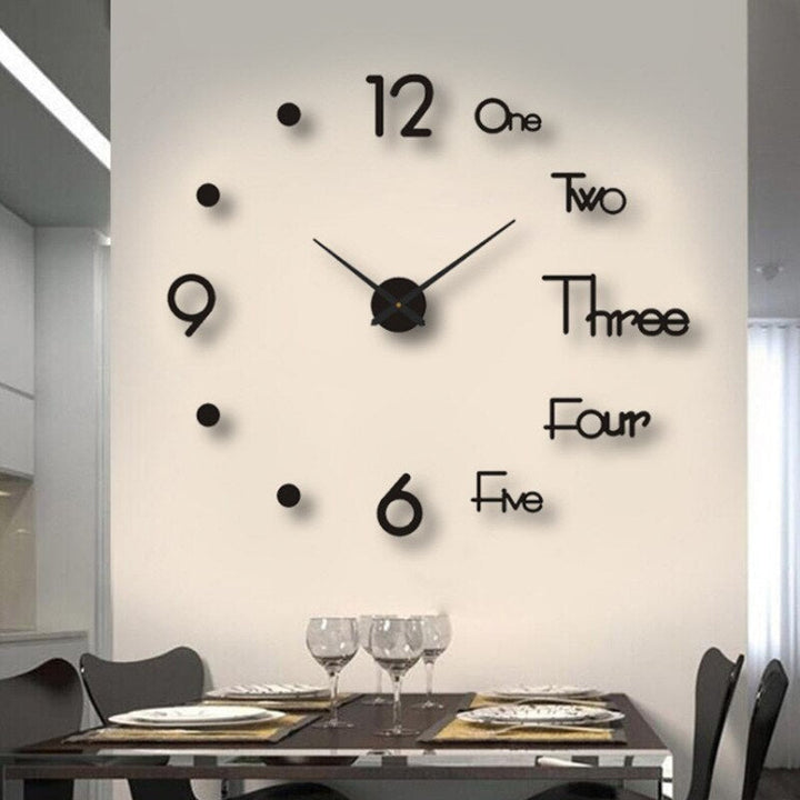 Large Modern Decorative Wall Clock Noxord