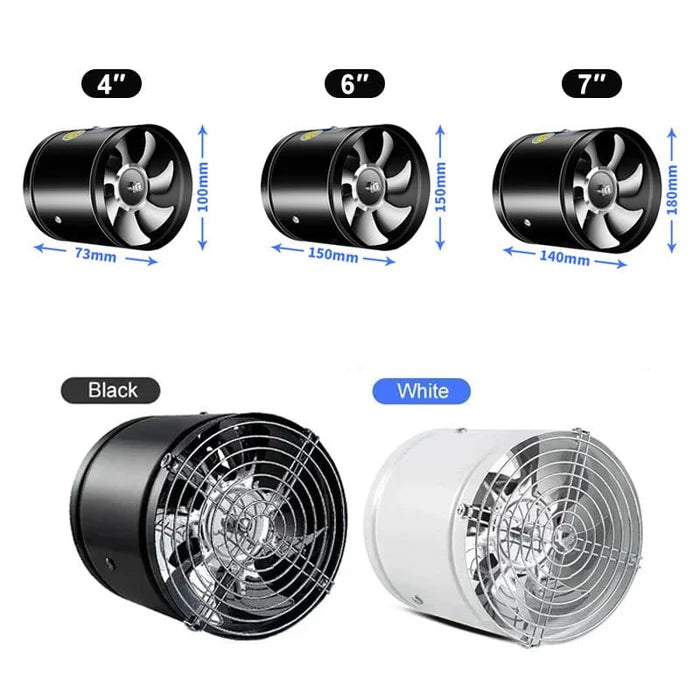 Kalsten | AirFlow MiniVent – Silent Wall Fan for Home or Office