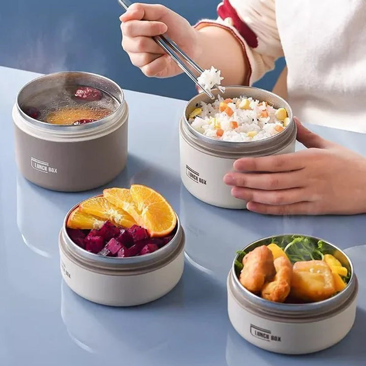 Leak-proof Lunch Box With Thermal Insulation In Stainless Steel | Kalsten