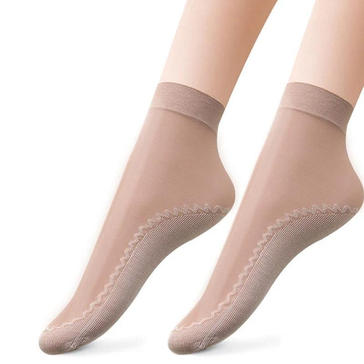 Silky Cotton Anti-slip Socks | Kalsten