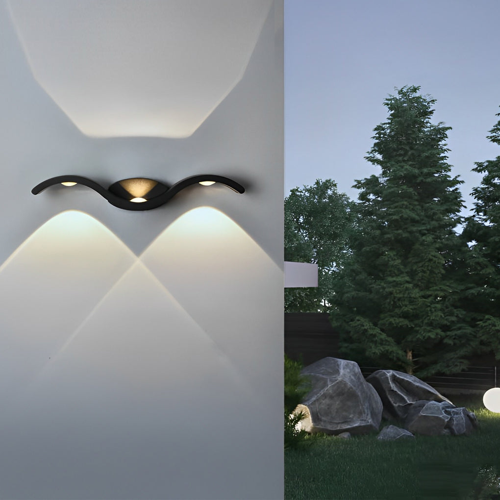 Outdoor LED Up & Down Wall Lamp Noxord