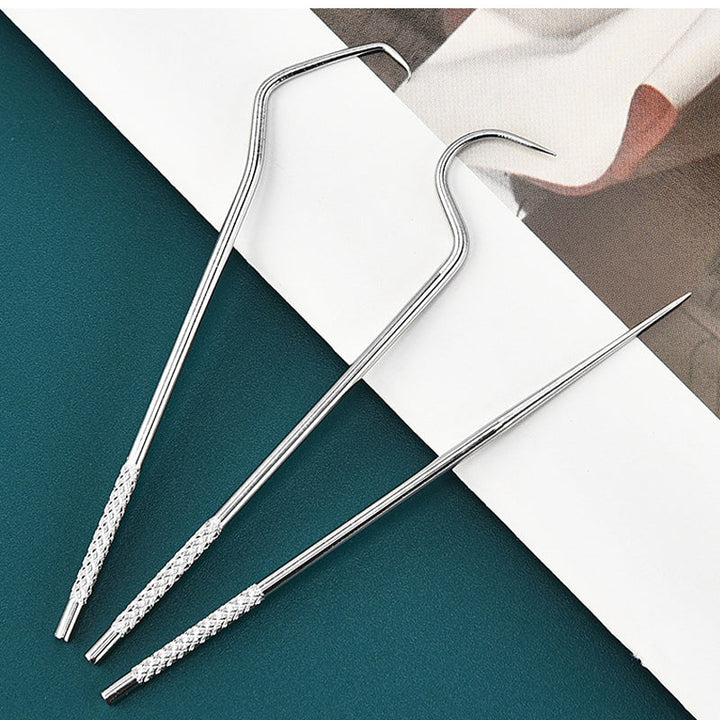 Stainless Steel Toothpick Set (7 pieces) | Kalsten