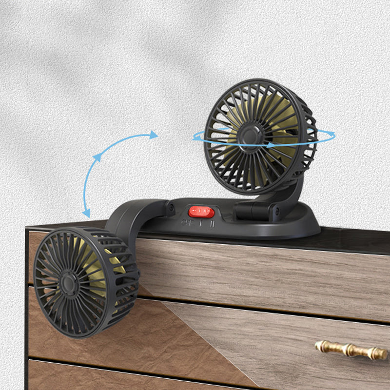 Double head car cooling air circulation fan | Kalsten