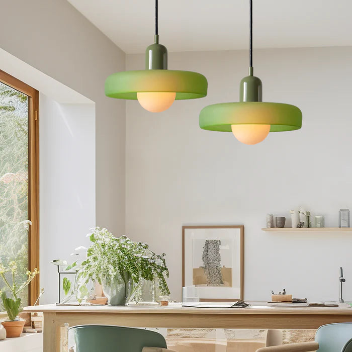 Kalsten | Bauhaus Inspired Colourful Glass Pendant Light