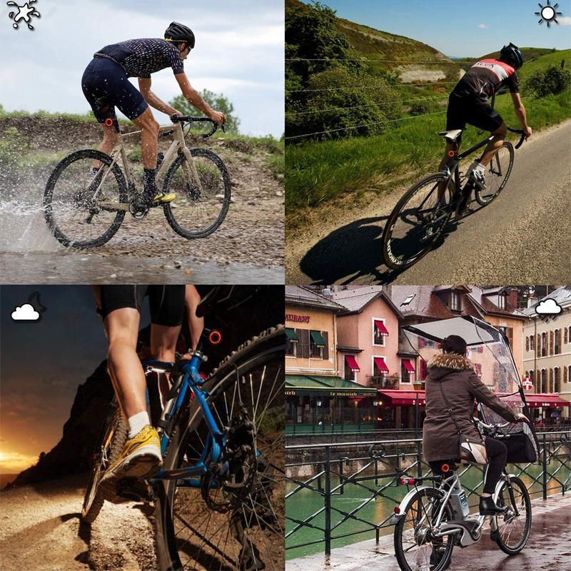 VeloSafe Slim – USB Rechargeable Intelligent Bicycle Rear Light with Brake Sensor | Kalsten