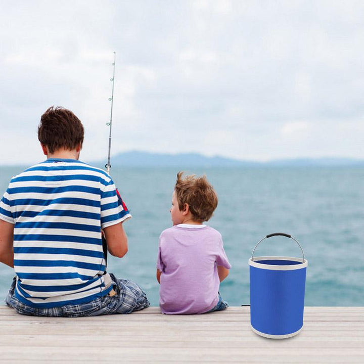 Portable Collapsible Bucket for Outdoor Fishing | Kalsten