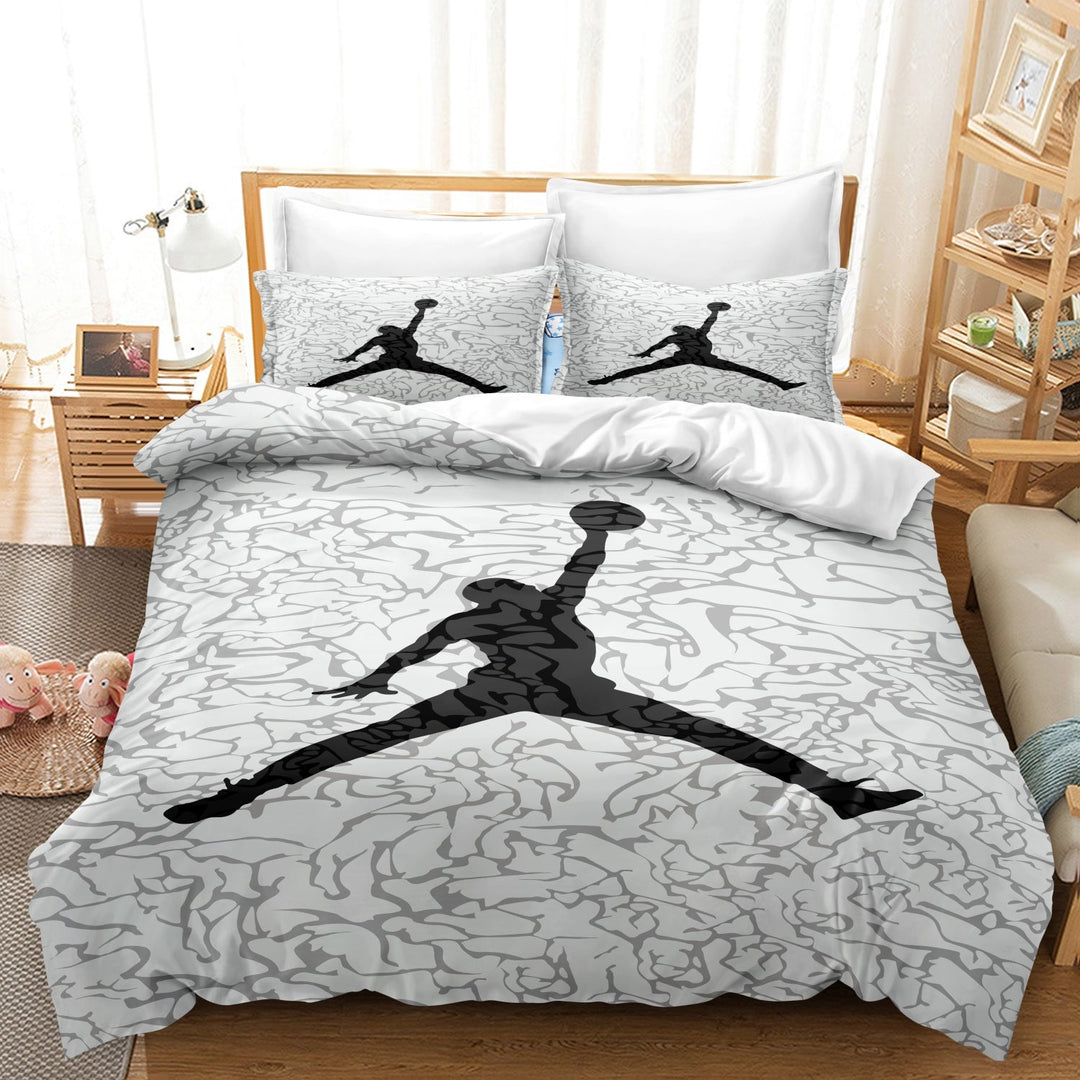 Sporty Luxury Basketball Duvet Cover Set - Ultimate Sleep Comfort Noxord