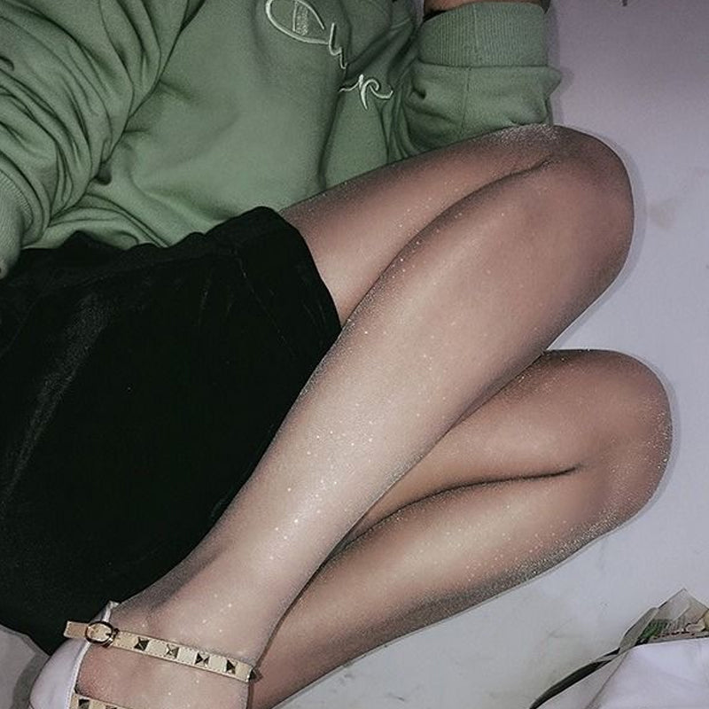 Kalsten | Pearl-like Silk Stockings
