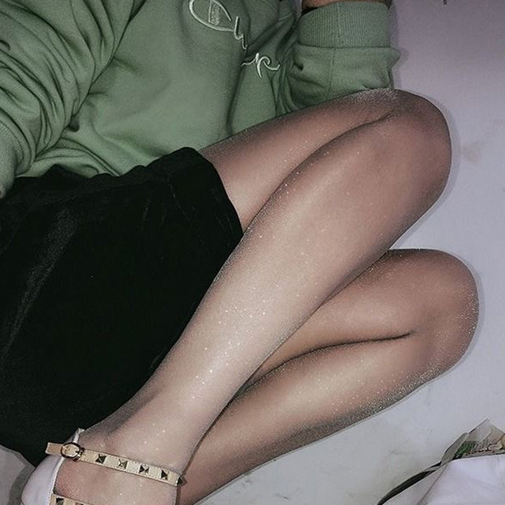 Kalsten | Pearl-like Silk Stockings