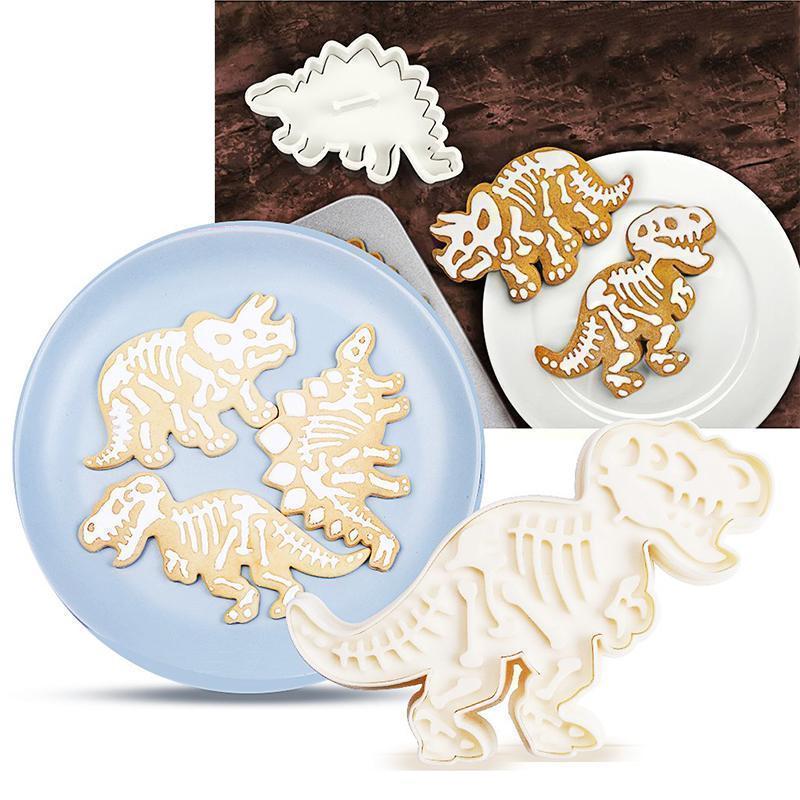Dinosaur Cookie Molds (3-piece set) | Kalsten