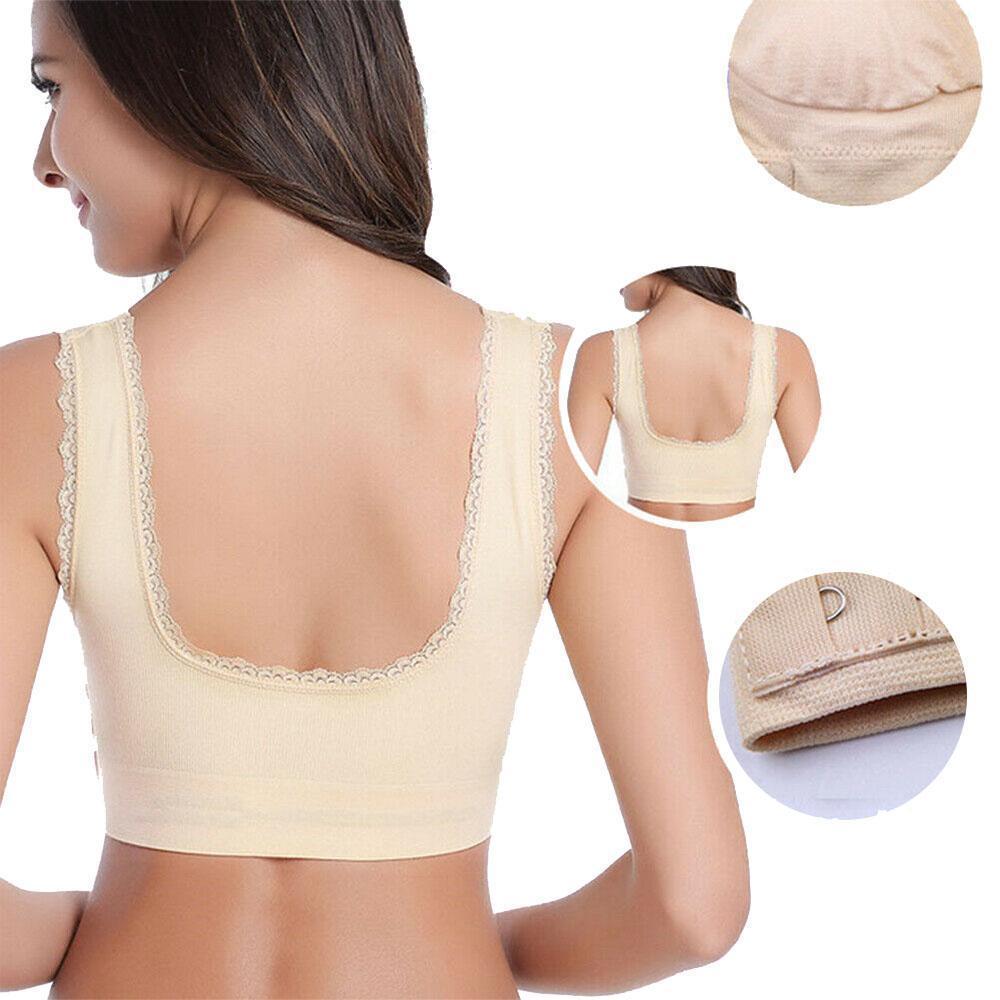 Kalsten | Front Cross-Side Buckle Lace Bra