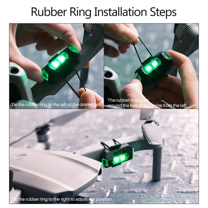 Kalsten | 7 Colour LED Aircraft Strobe Light with USB Charging