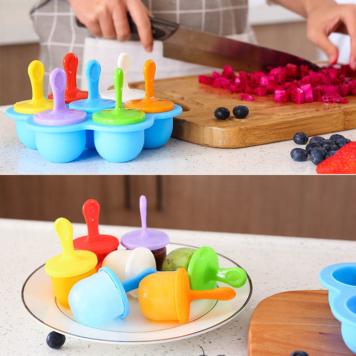 Mini Silicone Popsicle Mold Set | Kalsten