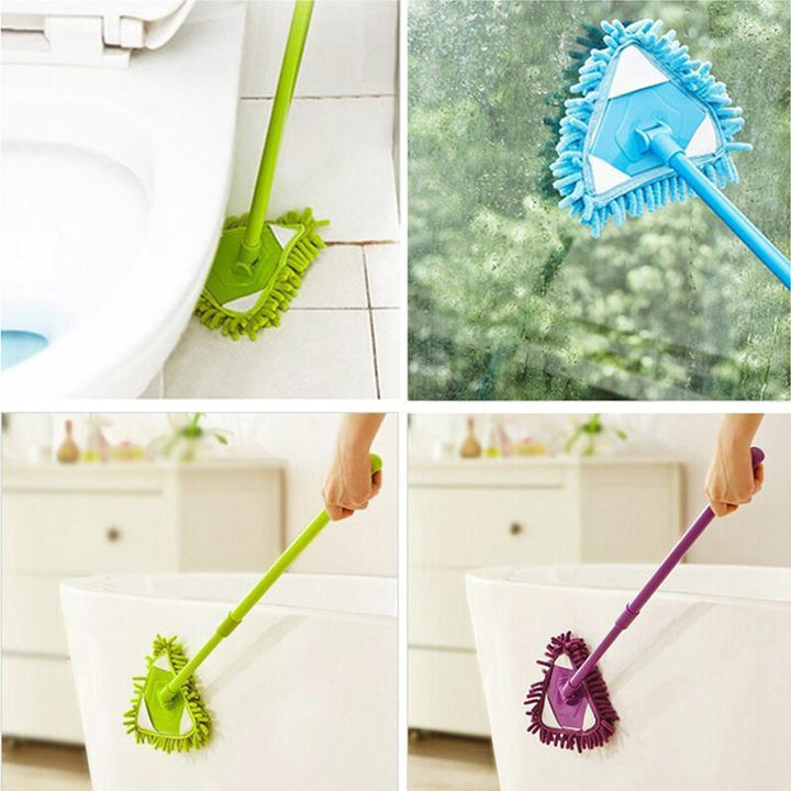 Adjustable Rotating Triangular Cleaning Mop | Kalsten