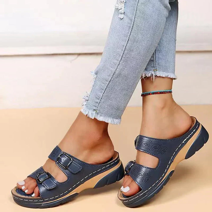 Kalsten | Women's Orthopedic Sandals made of Leather