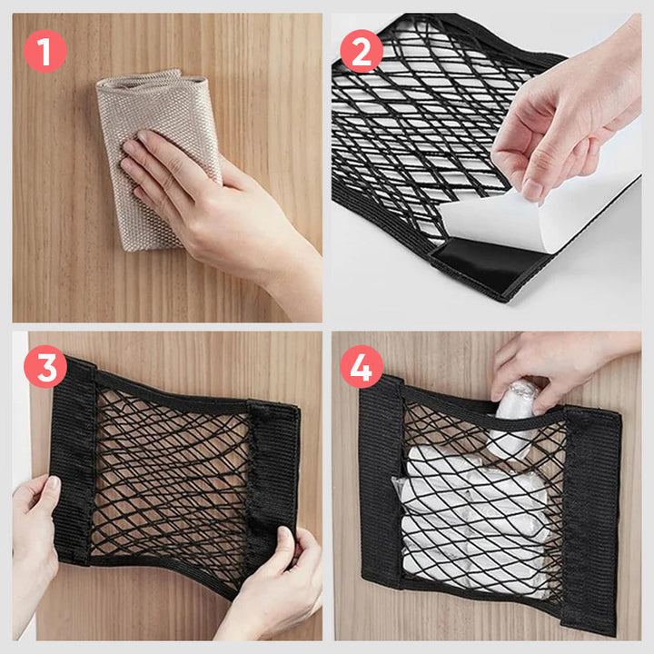 Mesh storage bag (with adhesive tape) | Kalsten