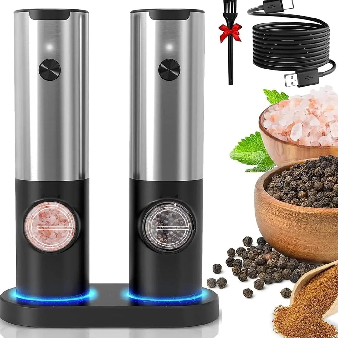 Electric Salt & Pepper Grinder – Battery Powered