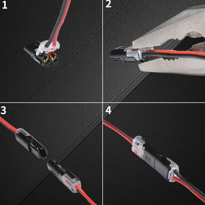 Double Wire Connector with Locking Loop | Kalsten