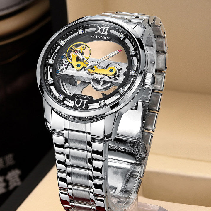 Noxord | Skeleton Tourbillon Ultra Thin Automatic Mechanical Watch