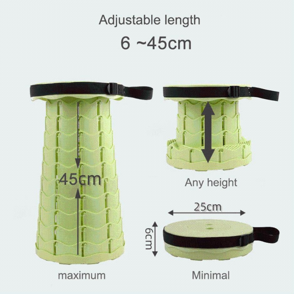 Portable Retractable Folding Stool | Kalsten