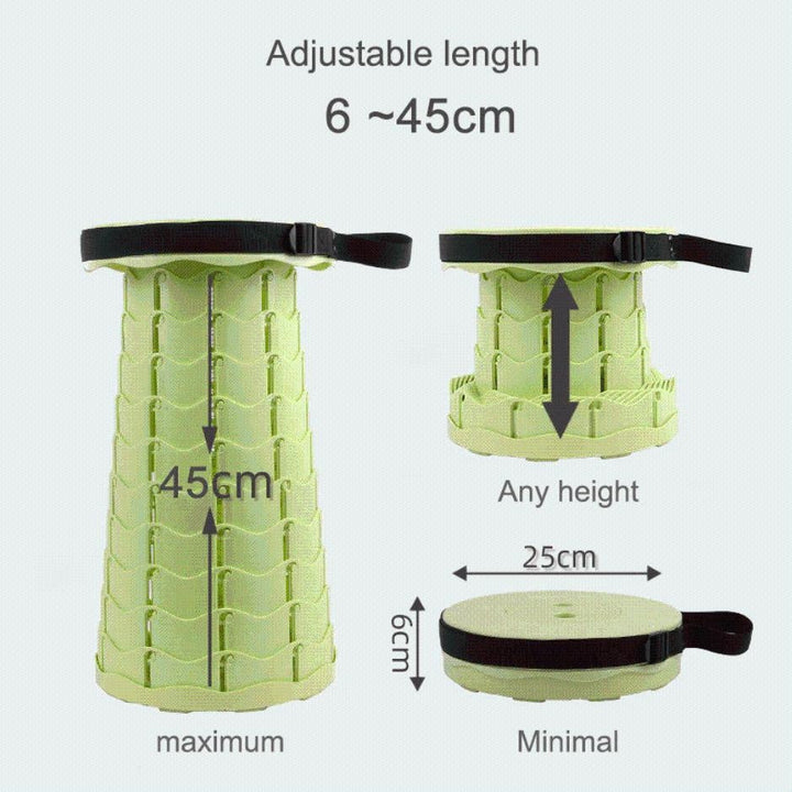 Portable Retractable Folding Stool | Kalsten