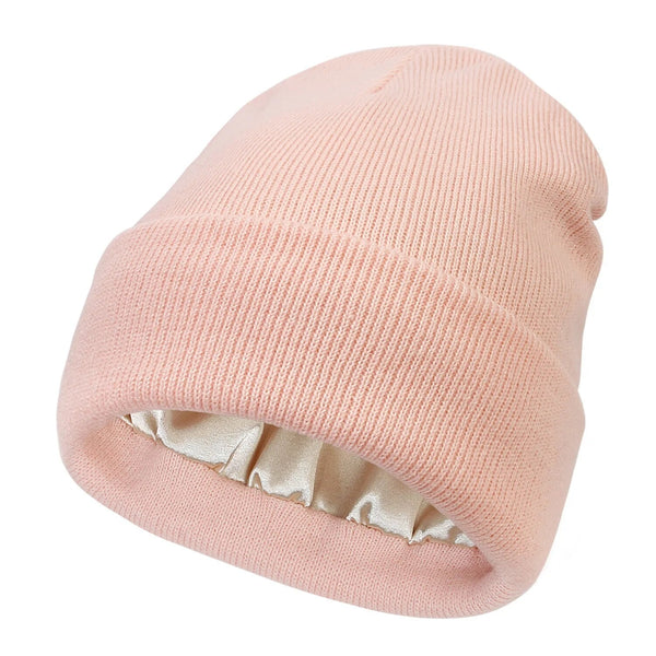 Noor Silk & Wool Winter Hat (Anti-Frizz)