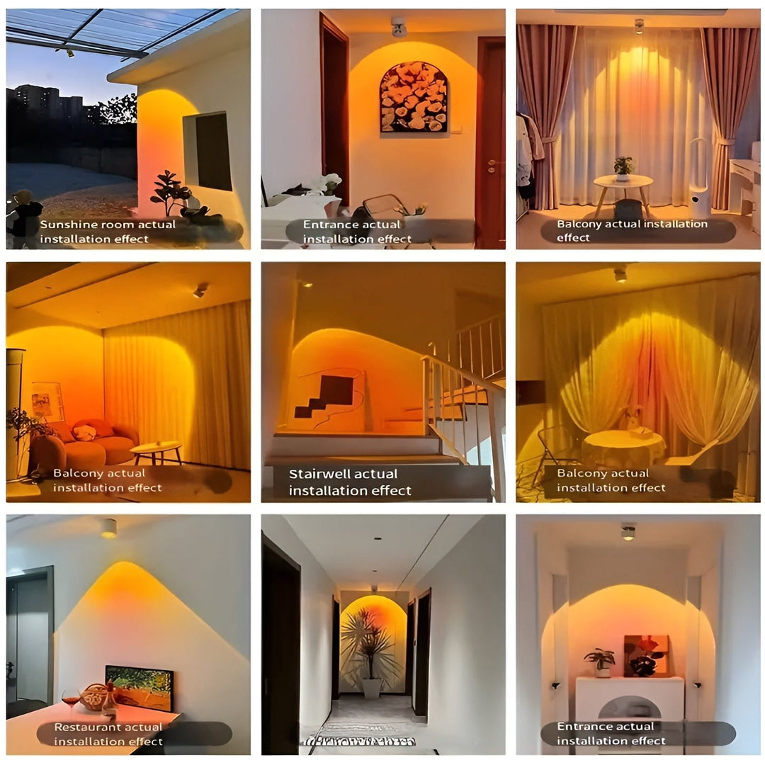 Light - Modern Sunset LED Wall Light | Noxord