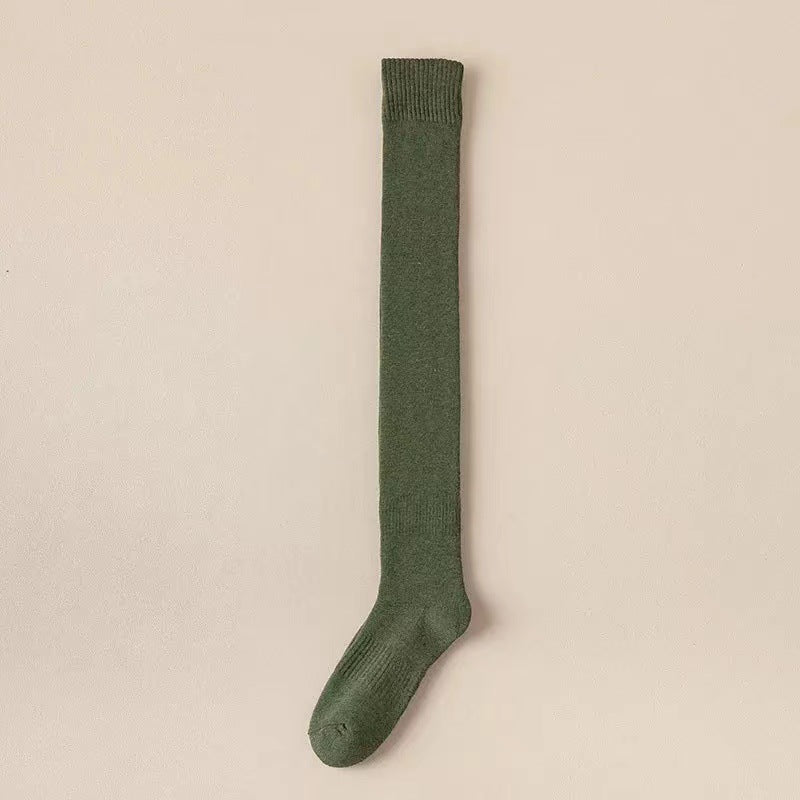 Over-the-Knee Wool Socks