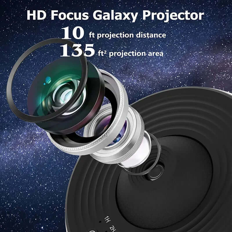 Night Light Galaxy Projector Starry Sky Projector 360 Rotate Planetarium Lamp For Kids Bedroom Valentines Day Gift Wedding Deco | Kalsten