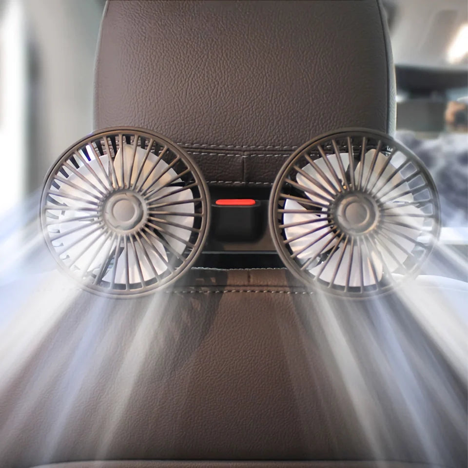 Dual Head Car Seat Cooling Fan | Kalsten