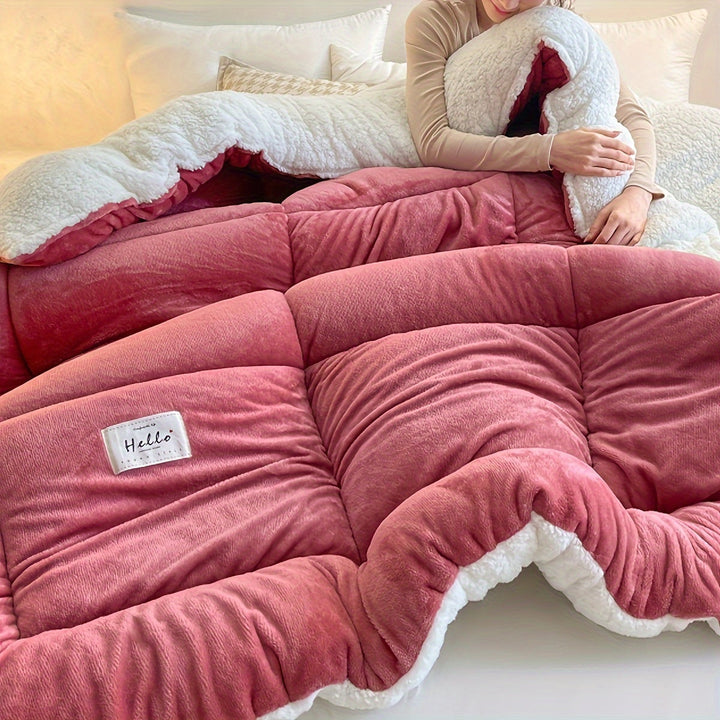 Stylish Cabin Sherpa Fleece Duvet – Ultimate Comfort & Warmth Noxord