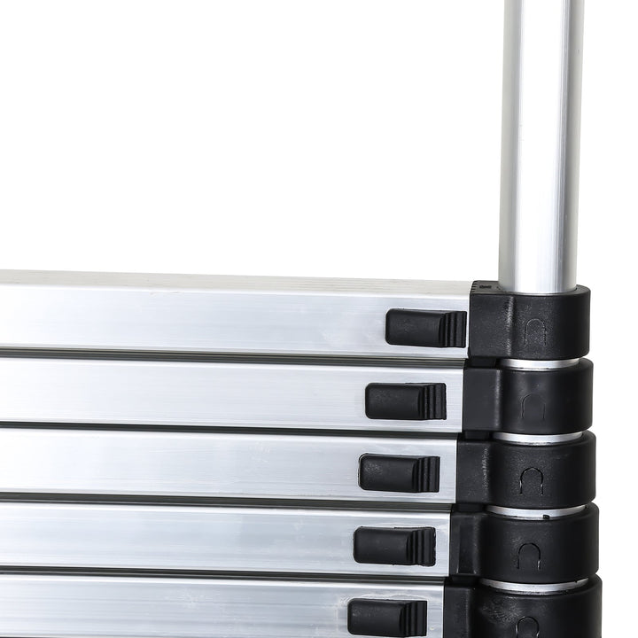 Telescopic ladder with 2 detachable hooks | Kalsten