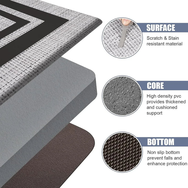 Anti-slip Floor Rug SoftGrip – Absorbent Washable Carpet for Every Space | Kalsten