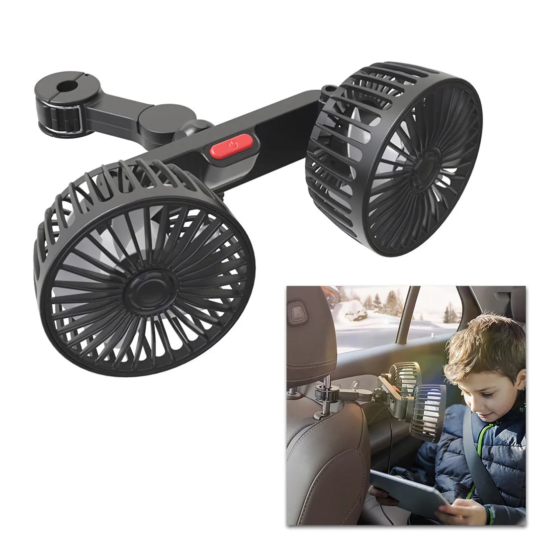 Dual Head Car Seat Cooling Fan | Kalsten