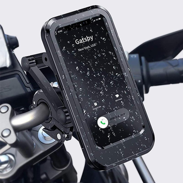 RideCharge Pro – Waterproof Phone Holder with USB and 15W Wireless Charging for Bike and E-Bike | Kalsten