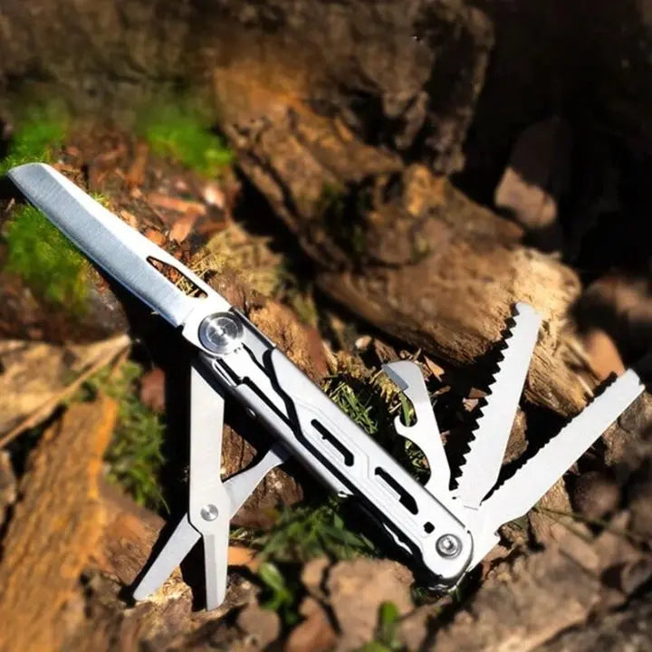 Kalsten | 9-in-1 Multitool – High-quality folding knife with high hardness