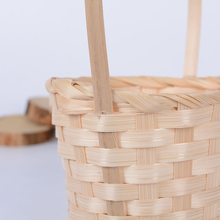 Handcrafted Natural Woven Storage Basket Kalsten