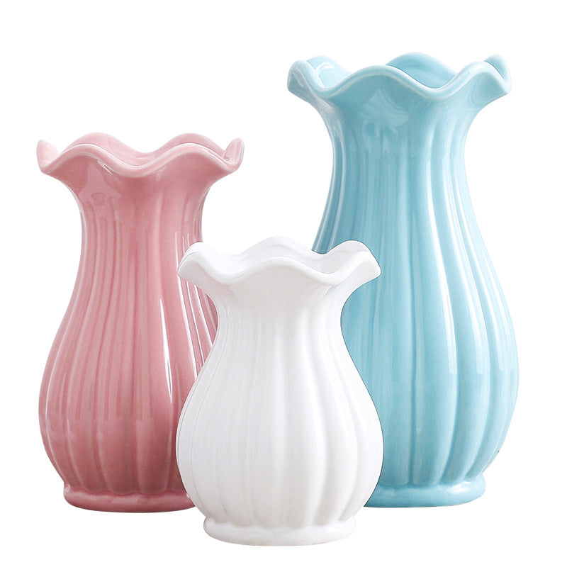 Elegant shaped table vase Kalsten