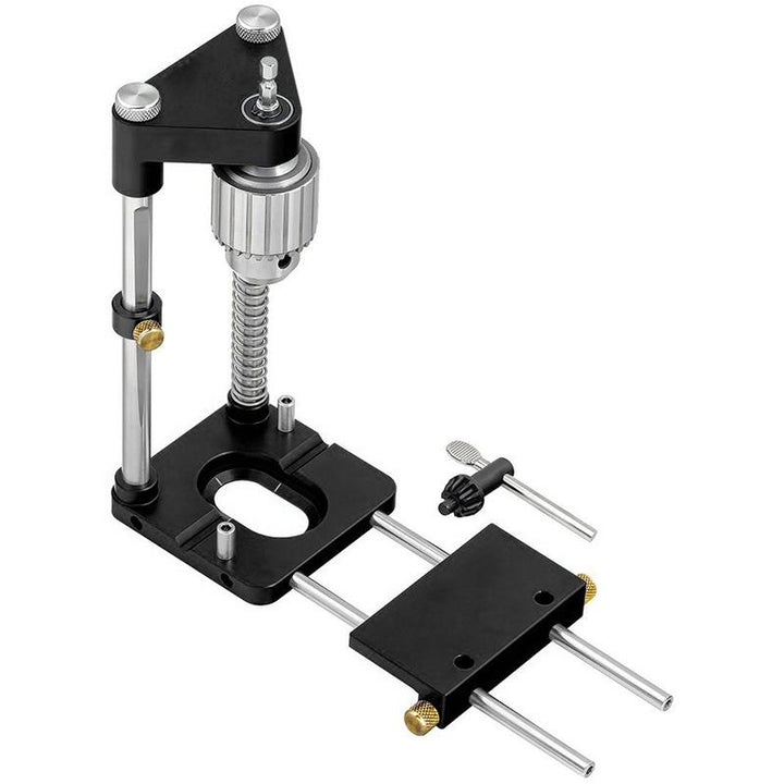 Noxord | Drill Press Guide for Handheld Drills - Portable & Adjustable Woodworking Jig