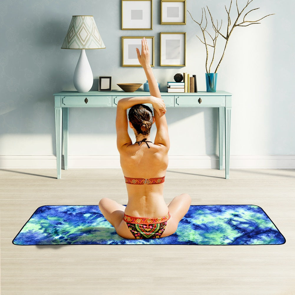 Fitness and yoga mat with non-slip surface and stylish design Kalsten