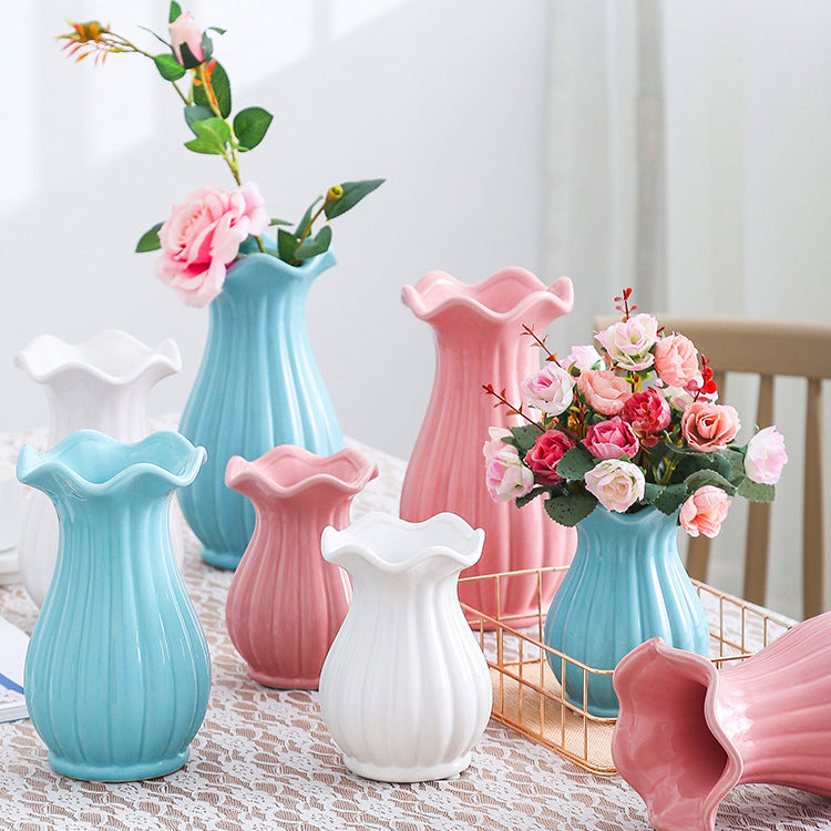 Elegant shaped table vase Kalsten