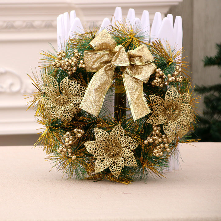 Decorative Burlap Christmas Wreath Kalsten