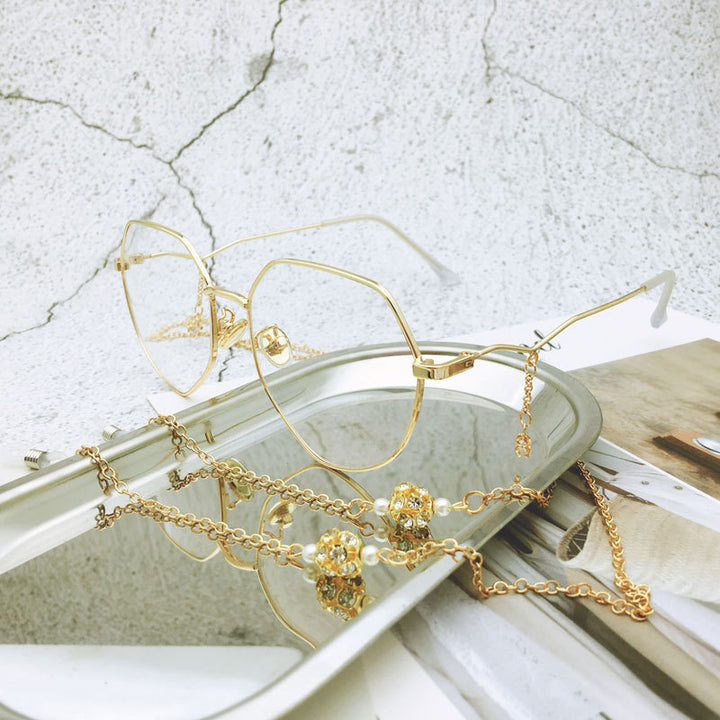 Elegant Silver Chain Eyewear Chain Kalsten