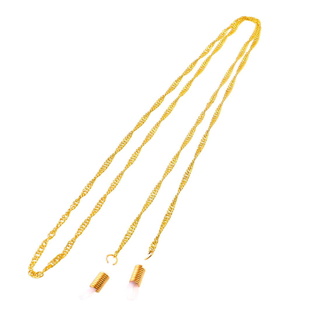 Elegant Twisted Chain Eyewear Holder Kalsten