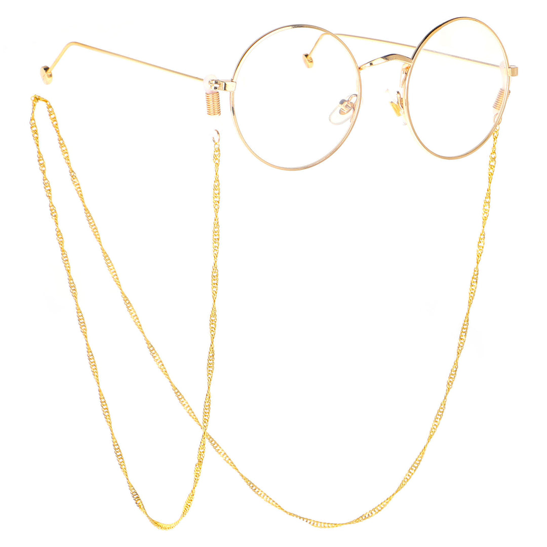 Elegant Twisted Chain Eyewear Holder Kalsten