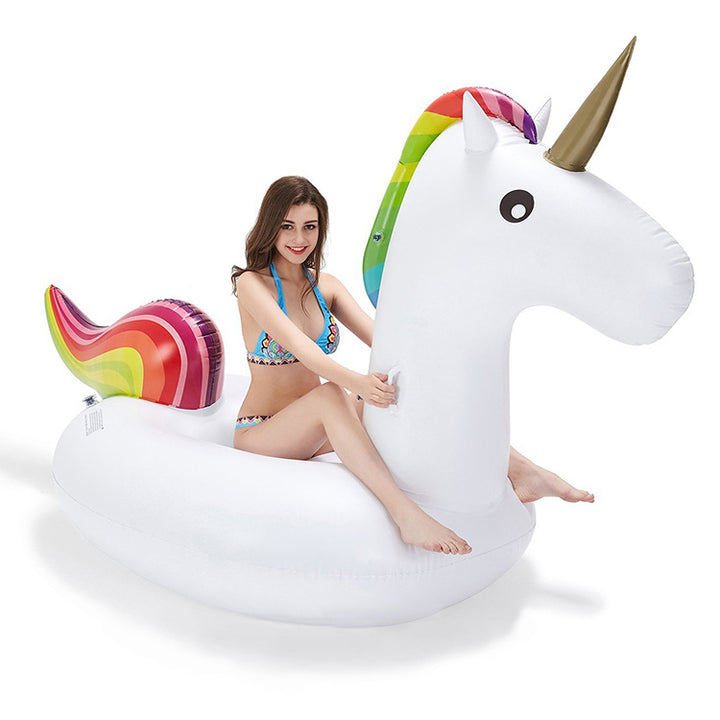 Women inflatable swimming toy in unicorn shape Kalsten